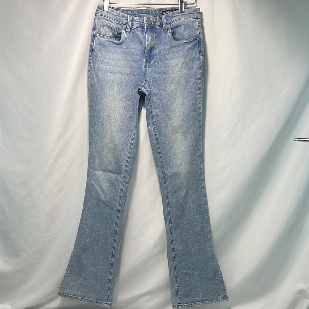 Women’s BlankNYC The Hoyt High‎ Rise Mini Flare Jeans Size 26
